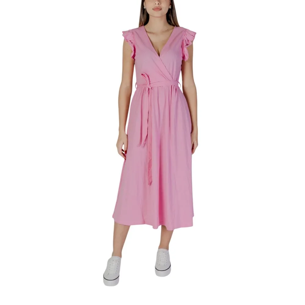 B.Young Women's Multicolor Cotton Dress