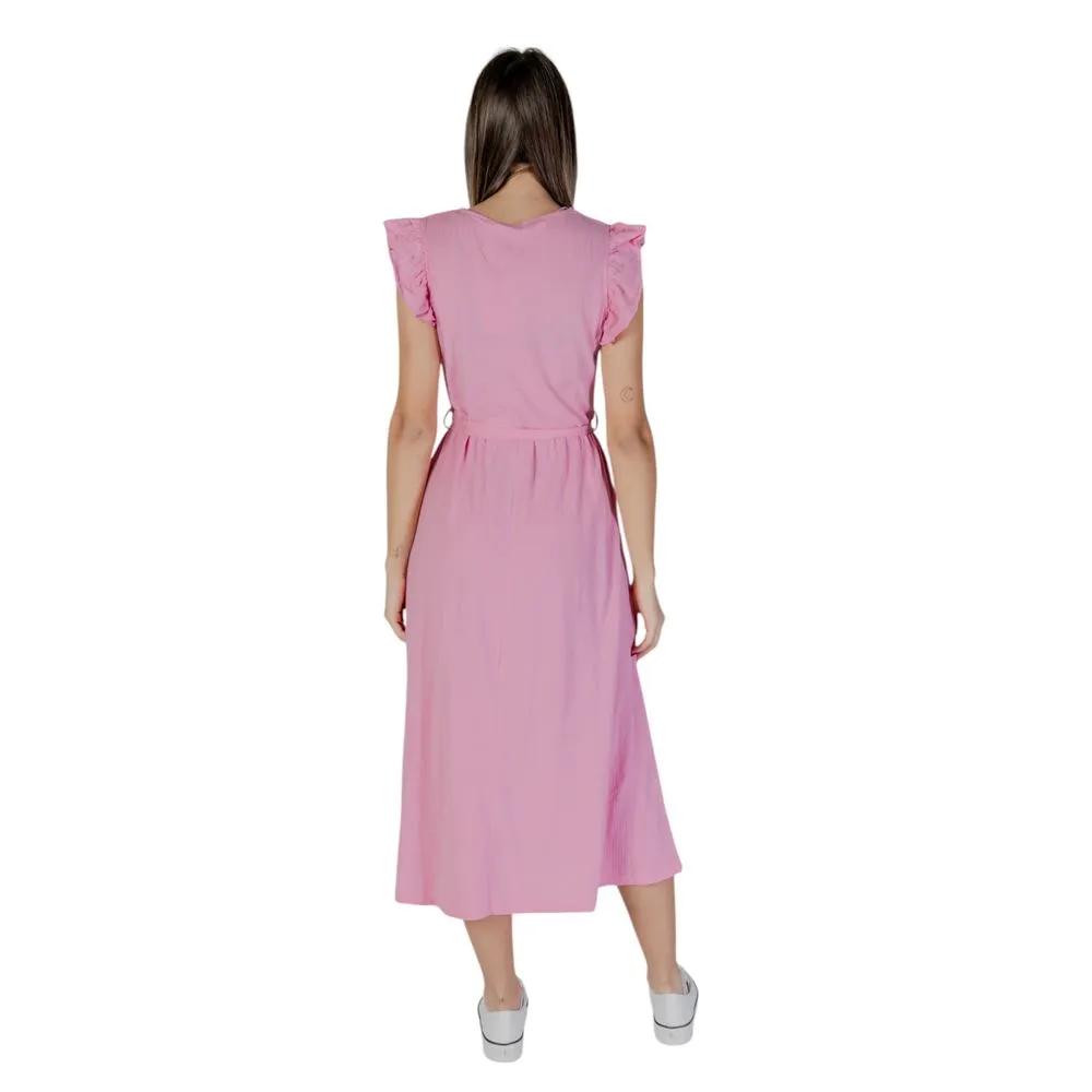 B.Young Women's Multicolor Cotton Dress
