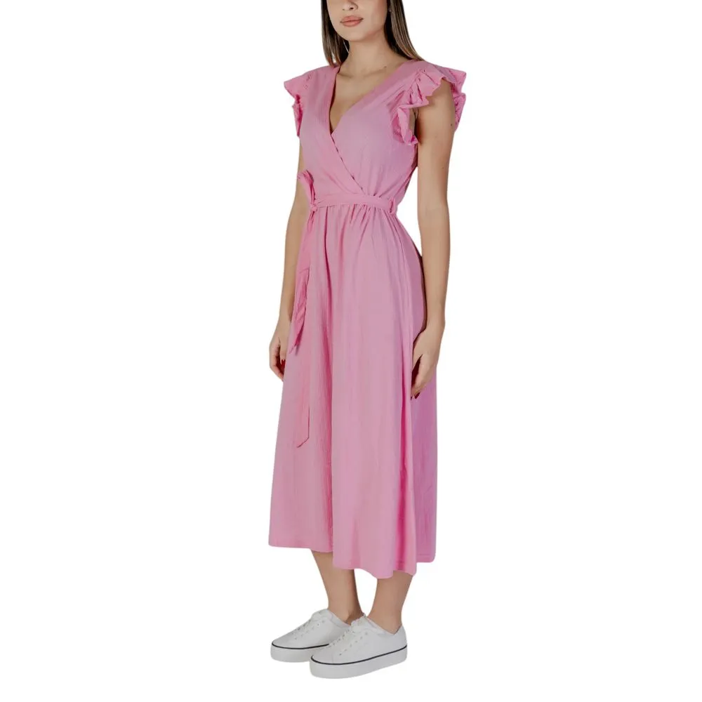 B.Young Women's Multicolor Cotton Dress
