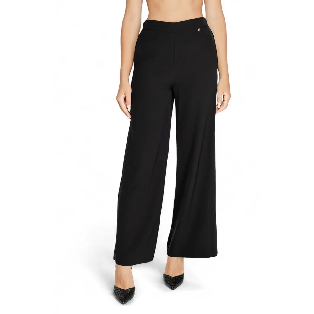 Rinascimento Women's Black Polyester Jeans & Pant