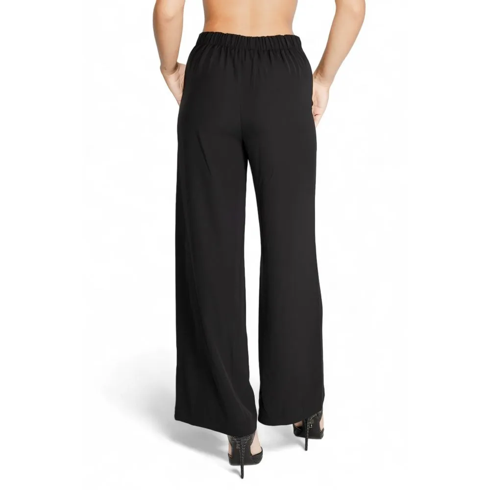 Rinascimento Women's Black Polyester Jeans & Pant