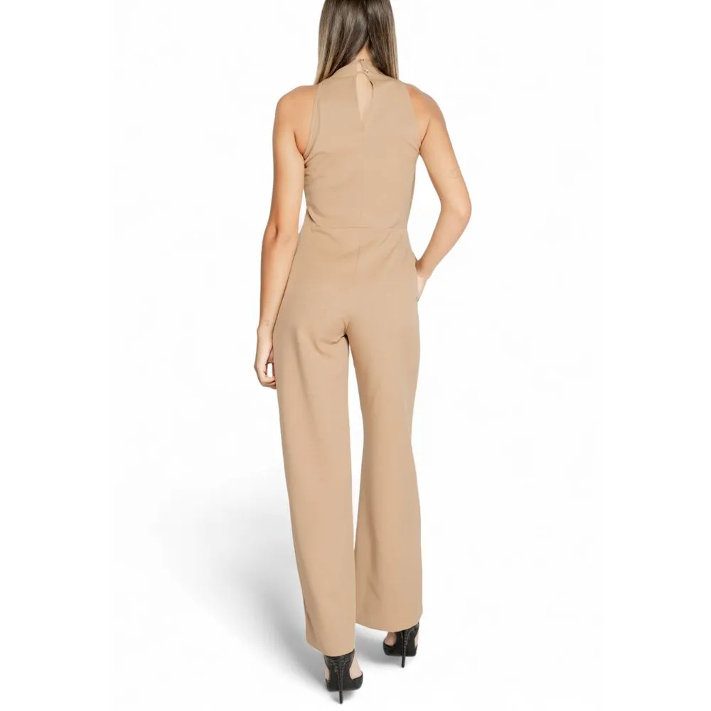Rinascimento Women's Beige Polyester Suits & Blazer