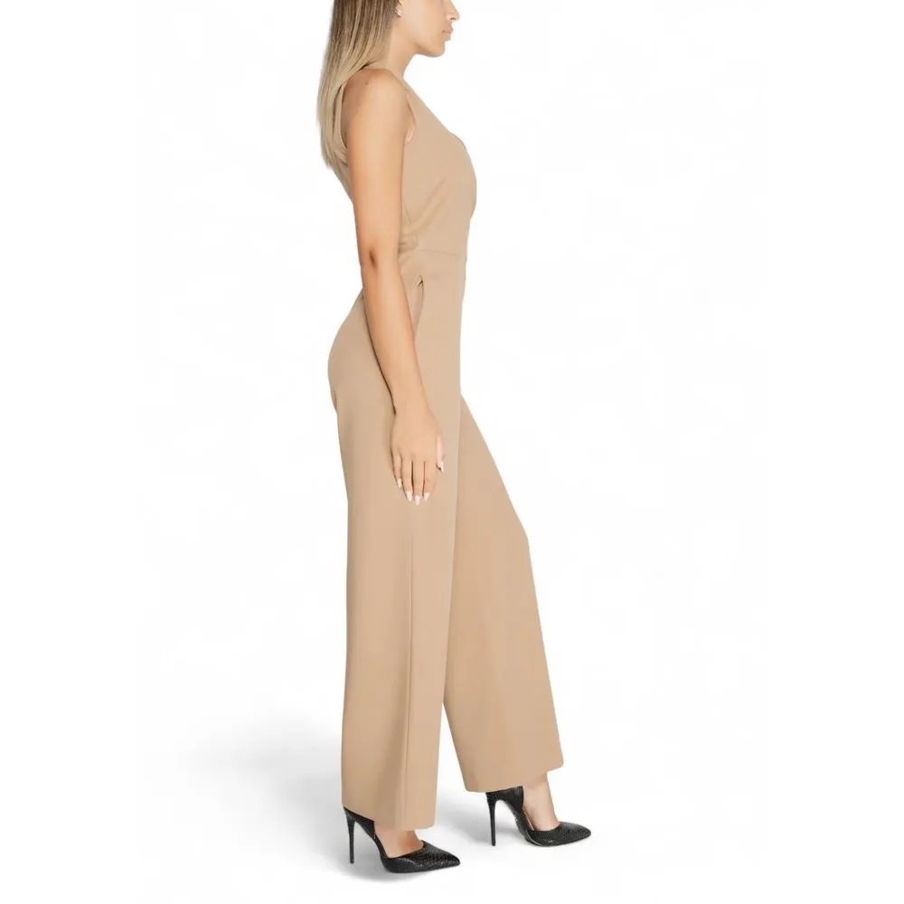 Rinascimento Women's Beige Polyester Suits & Blazer