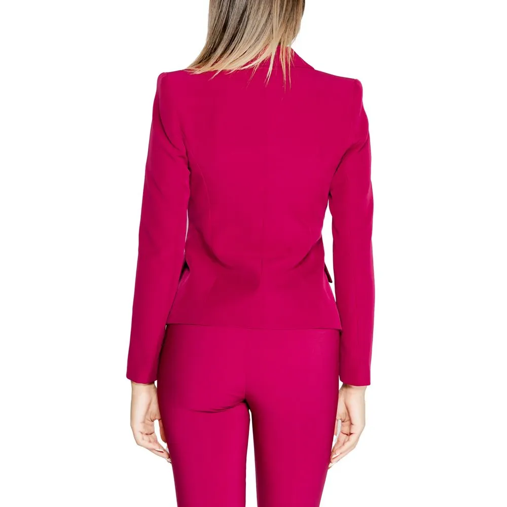 Rinascimento Women's Bordeaux Polyester Suits & Blazer