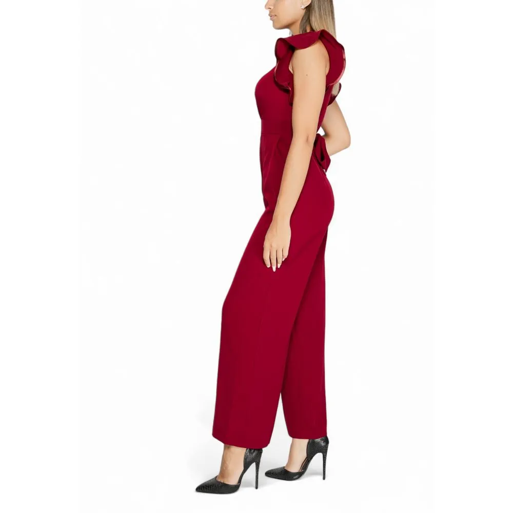Rinascimento Women's Bordeaux Polyester Suits & Blazer