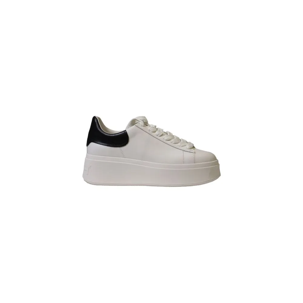 ASH Women's Black And White Leather Sneaker
