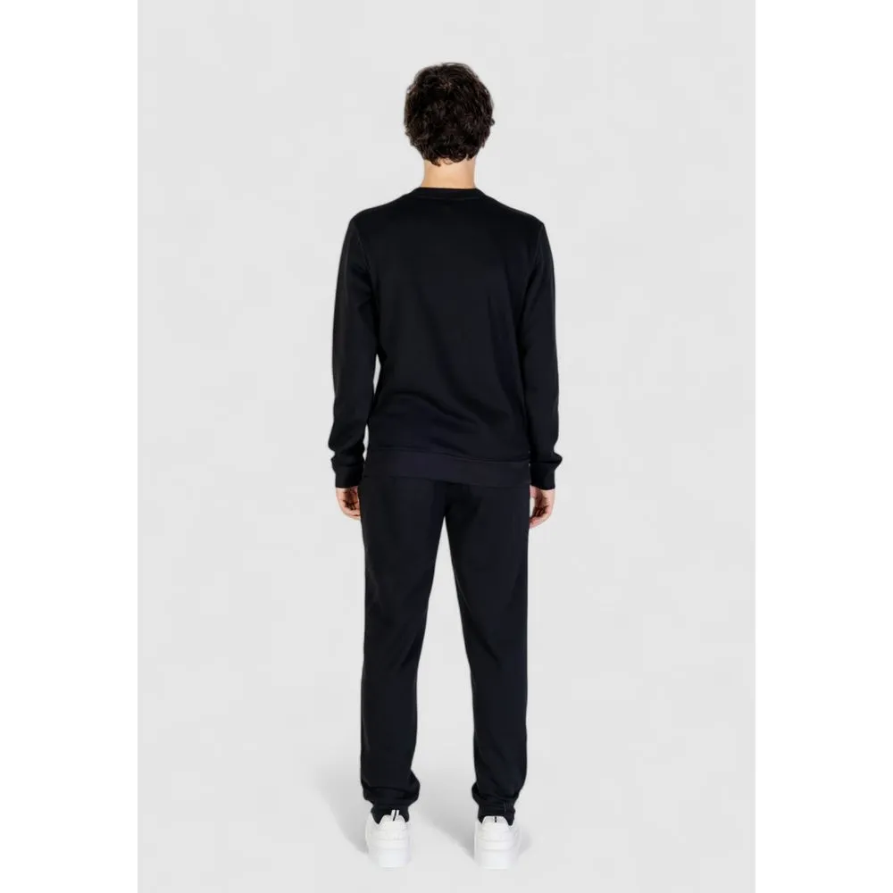 Emporio Armani Underwear Men's Black Cotton Sweatsuit