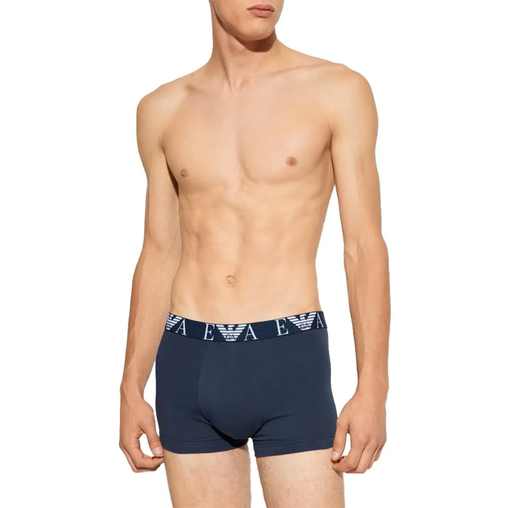 Emporio Armani Underwear Men's Blue Cotton Underwear