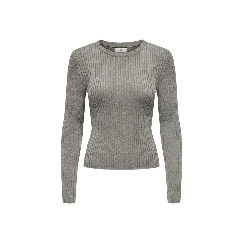 Jacqueline De Yong Women's Gray Viscose Tops & T-Shirt