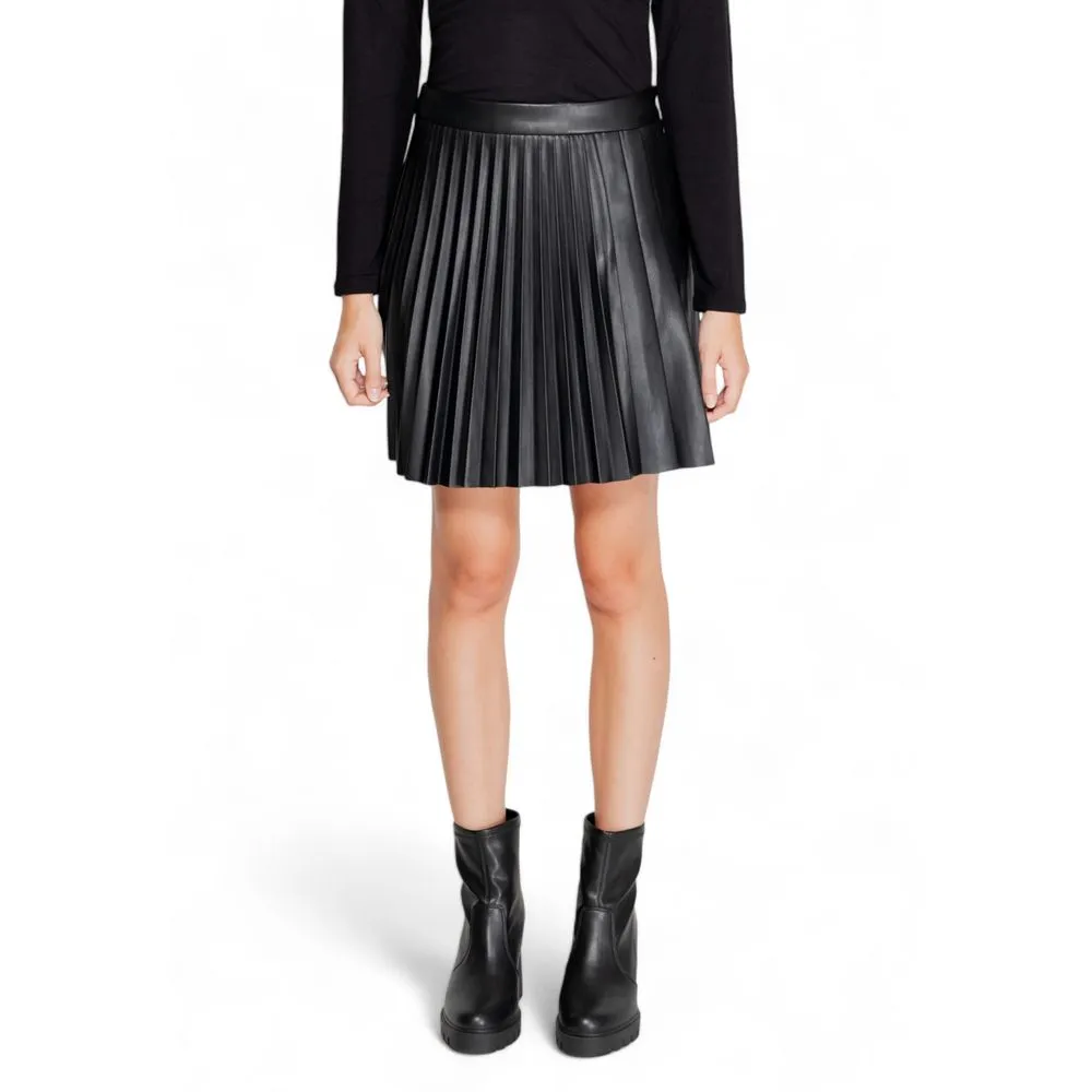 Morgan De Toi Women's Black Polyethylene Skirt