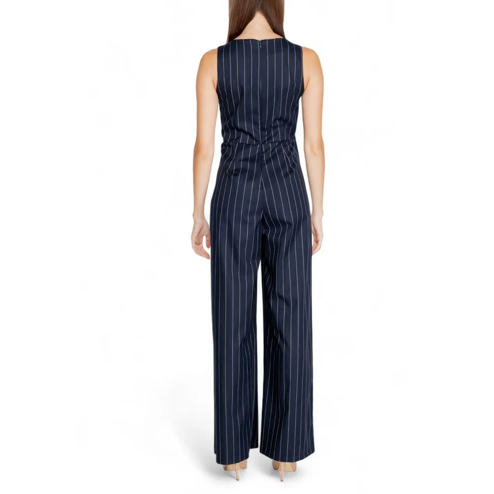 Rinascimento Women's Blue Polyester Suits & Blazer