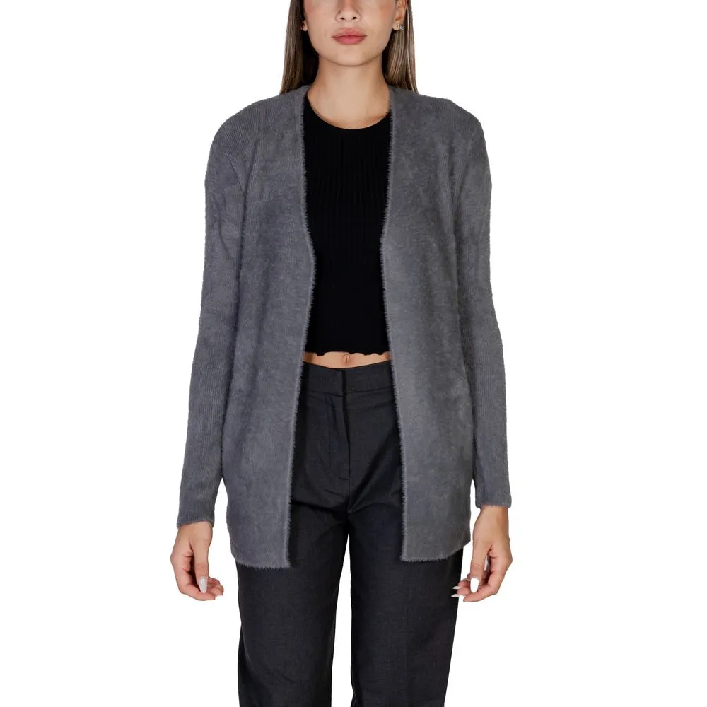 Morgan De Toi Women's Gray Polyamide Cardigan