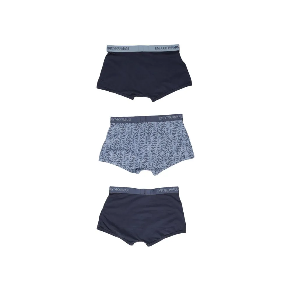 Emporio Armani Underwear Men's Blue Polyester Underwear
