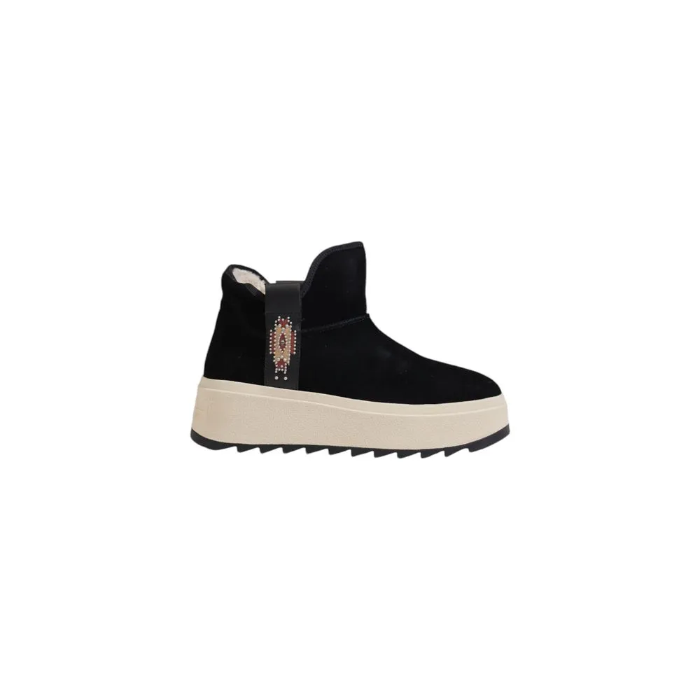 ASH Women's Black Suede Leather Boot