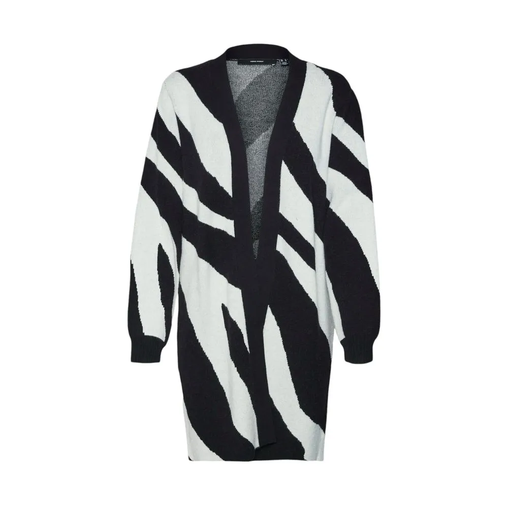 Vero Moda Women's Black Viscose Cardigan