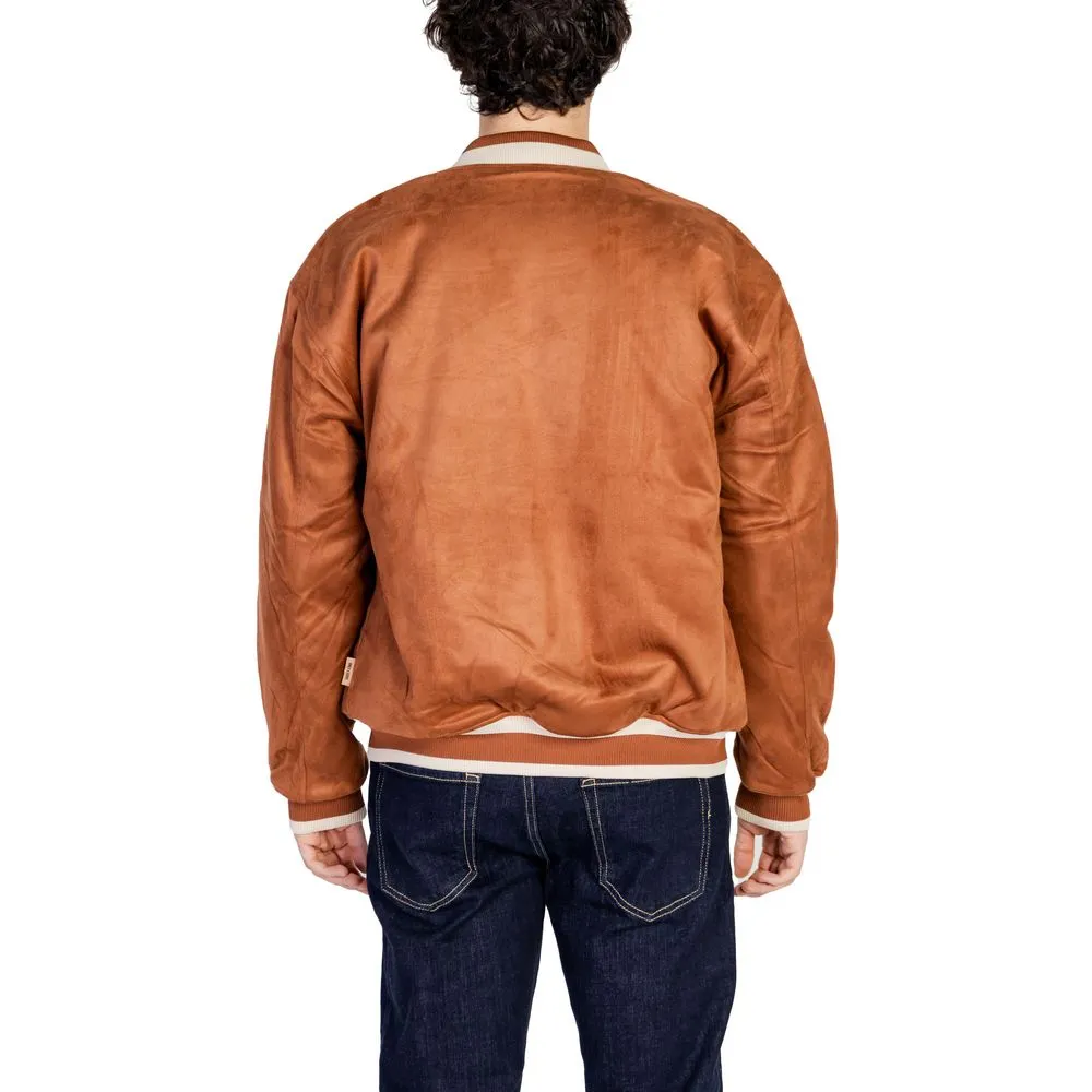 Only & Sons Men's Brown Polyester Jacket