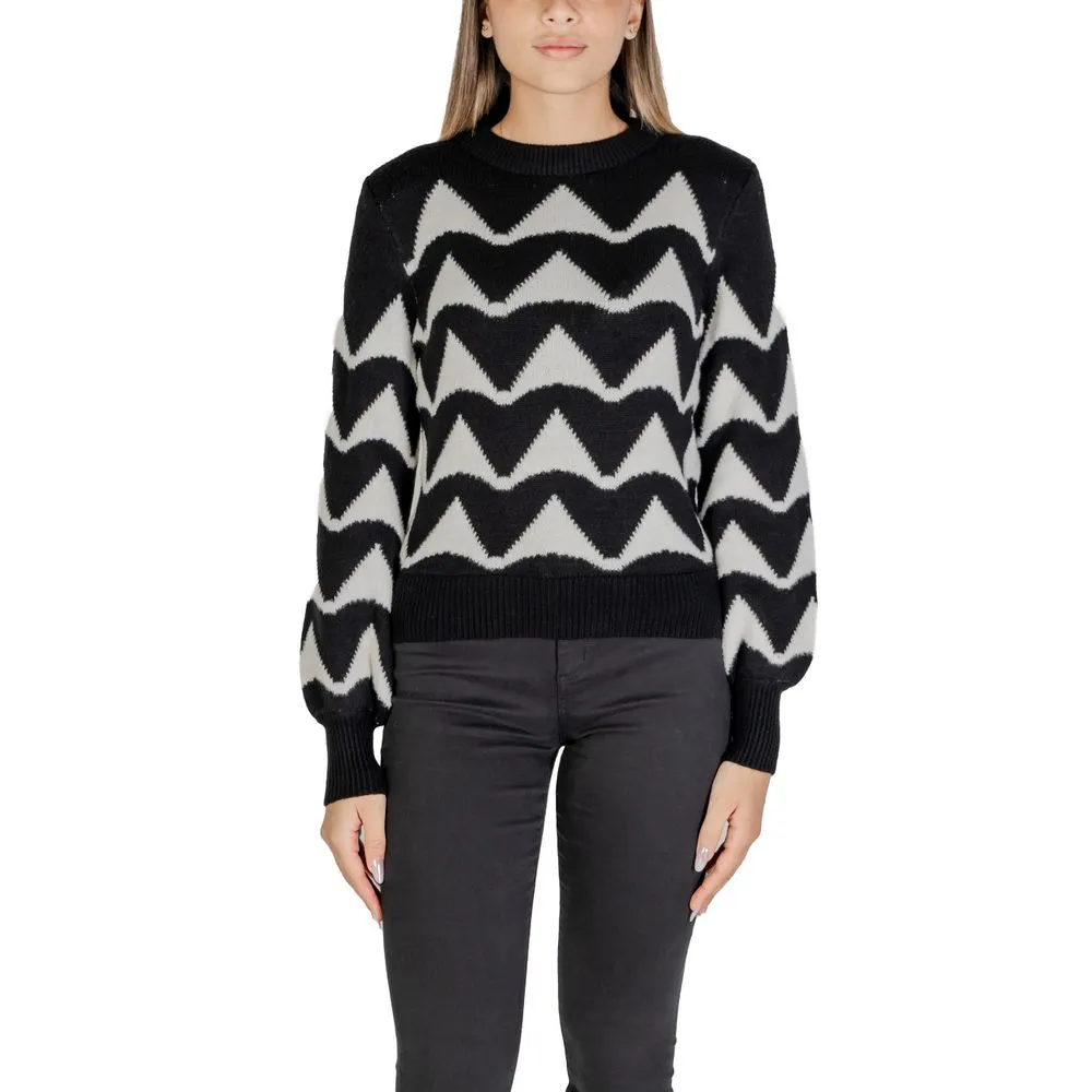 Jacqueline De Yong Women's White Viscose Sweater