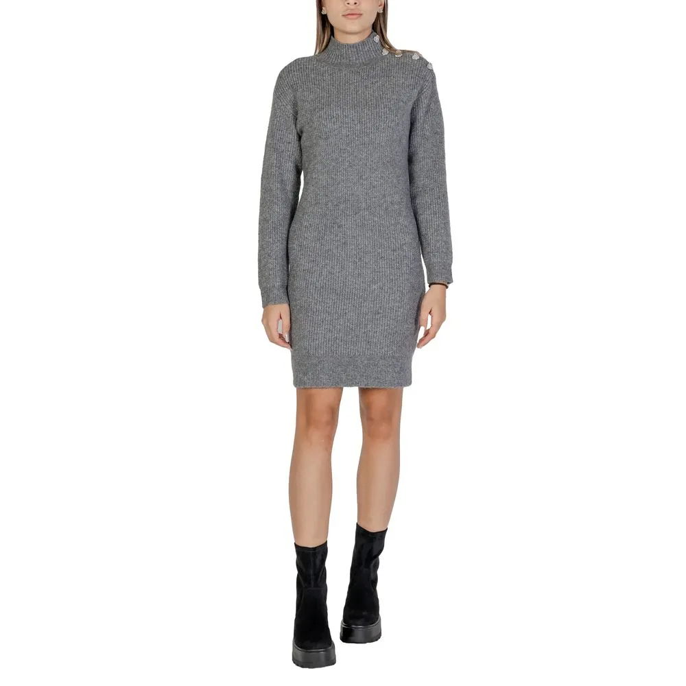 Morgan De Toi Women's Gray Polyester Sweater