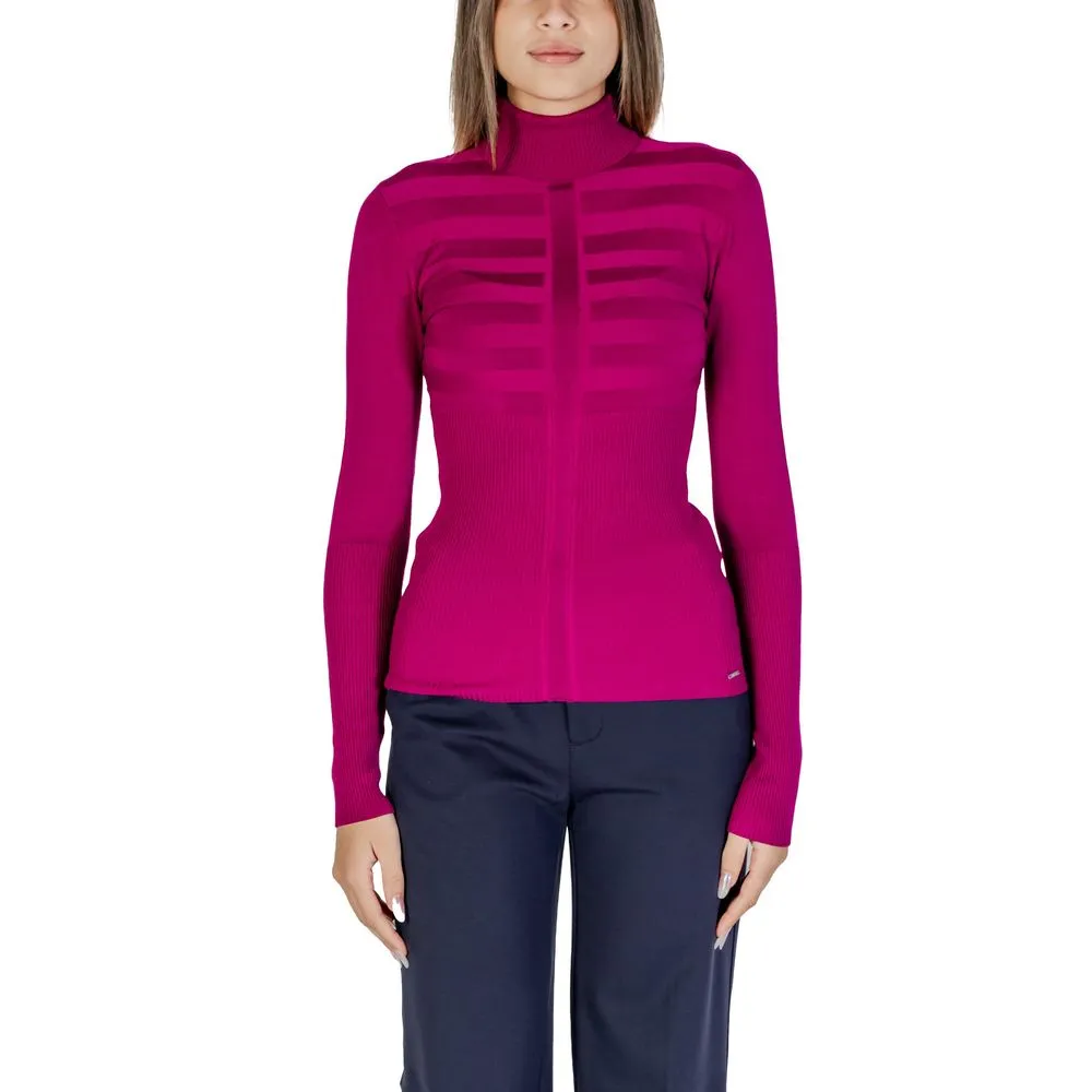 Morgan De Toi Women's Pink Viscose Sweater