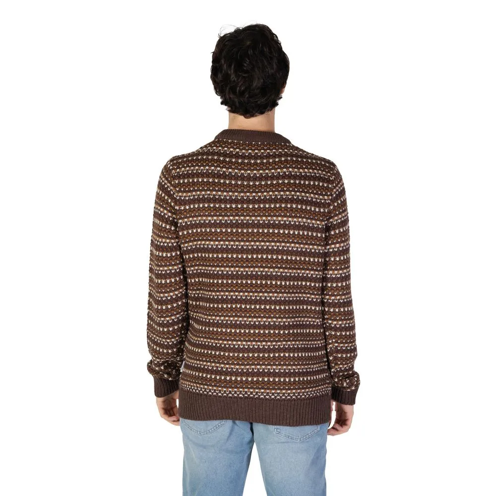Only & Sons Men's Brown Cotton Sweater
