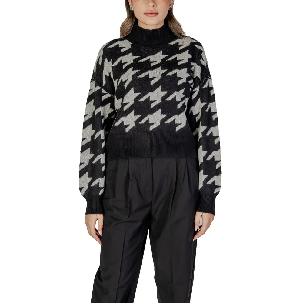 Vero Moda Women's Black Acrylic Sweater