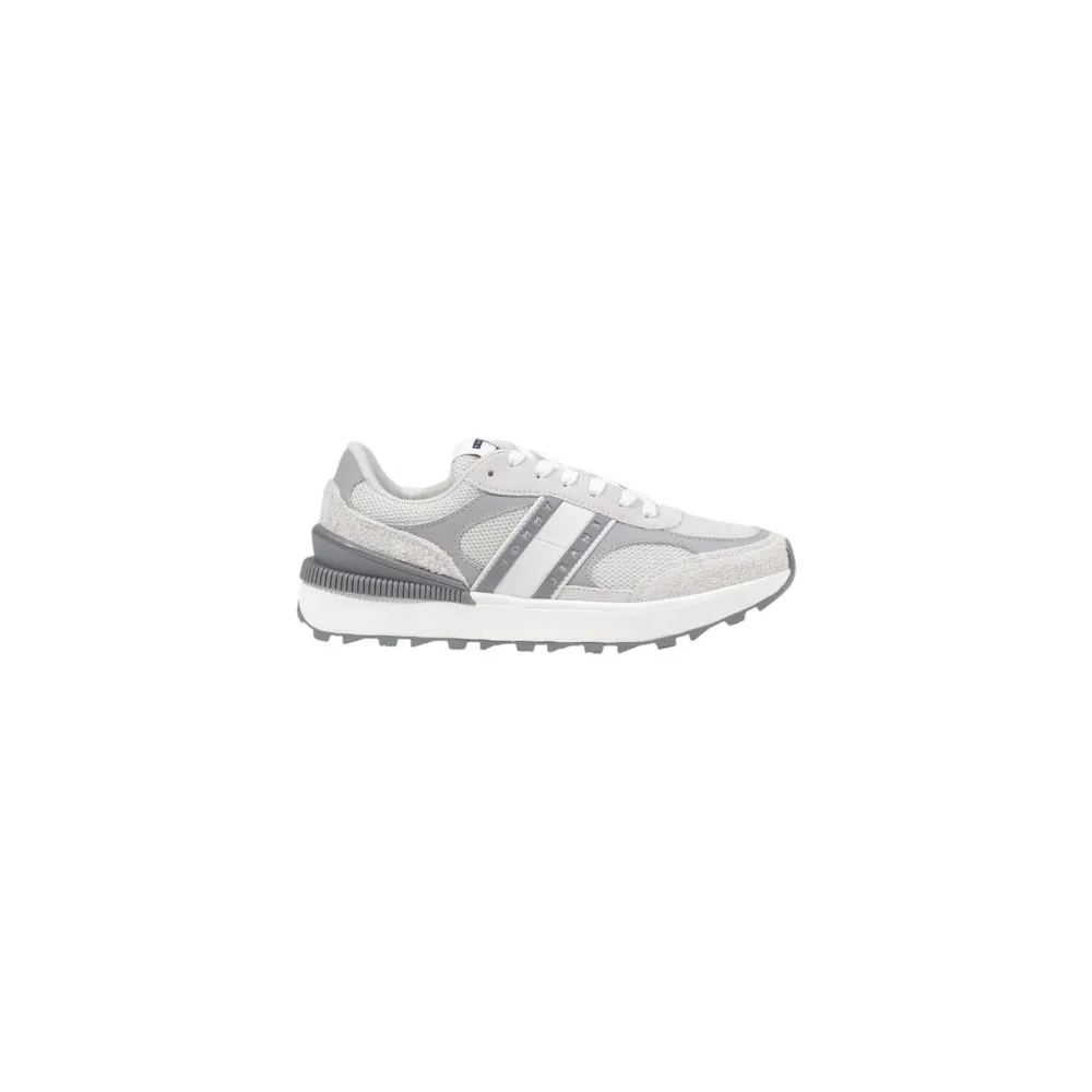 Tommy Hilfiger Jeans Women's Gray Suede Sneaker