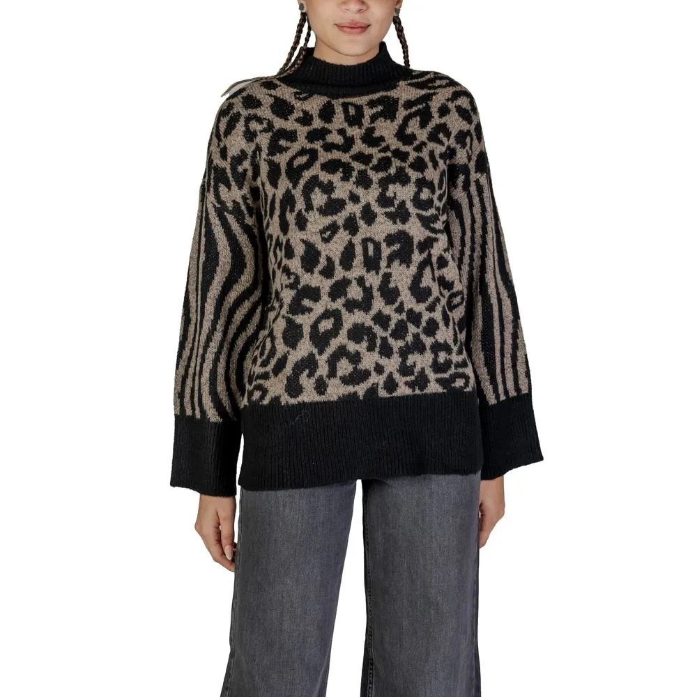 Vero Moda Women's Beige Acrylic Sweater