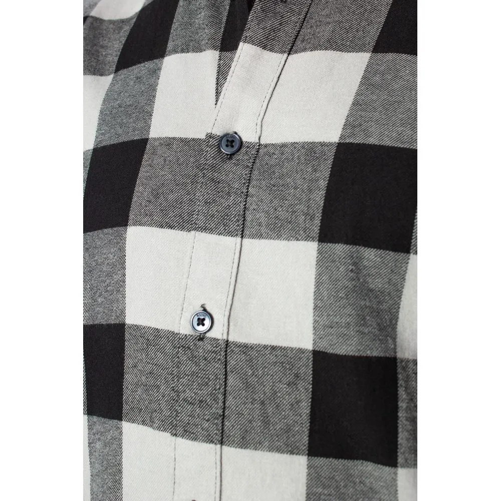 Only & Sons Men's Gray Cotton Shirt