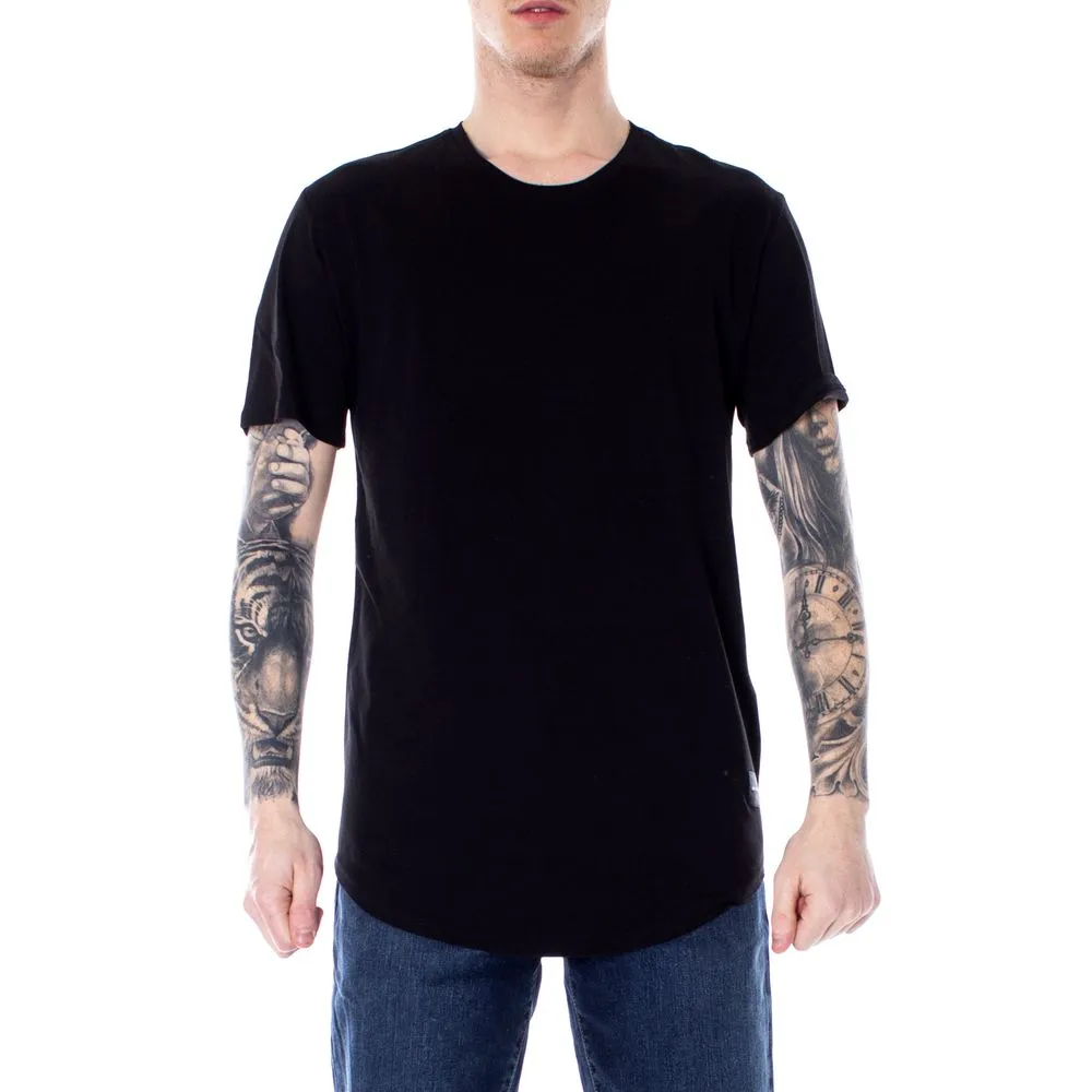 Only & Sons Men's Black Cotton T-Shirt