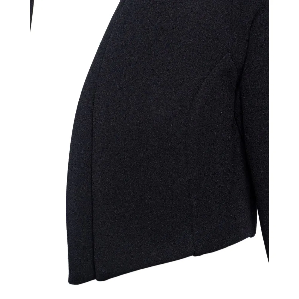Rinascimento Women's Black Polyester Suits & Blazer