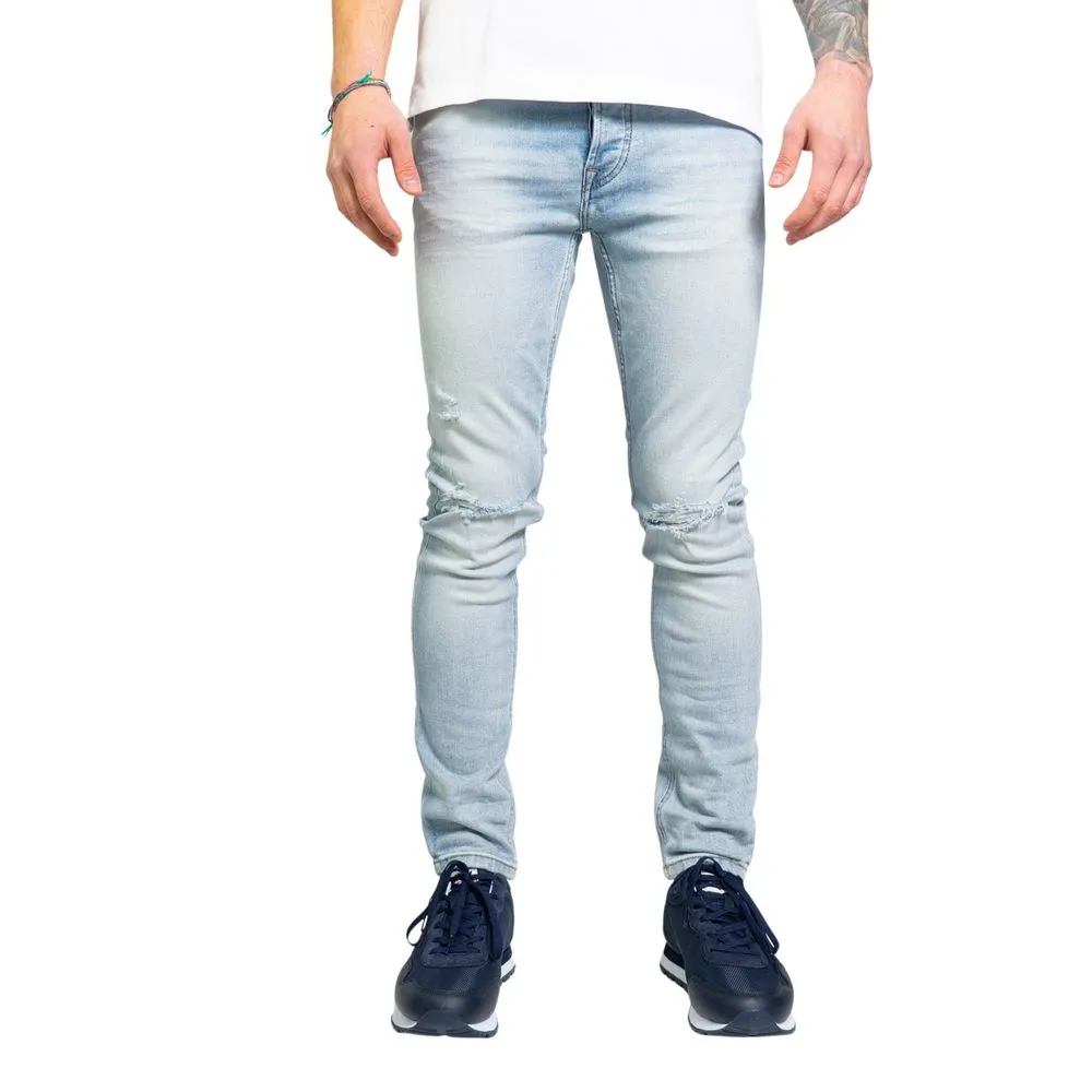 Only & Sons Men's Blue Cotton Jeans & Pant