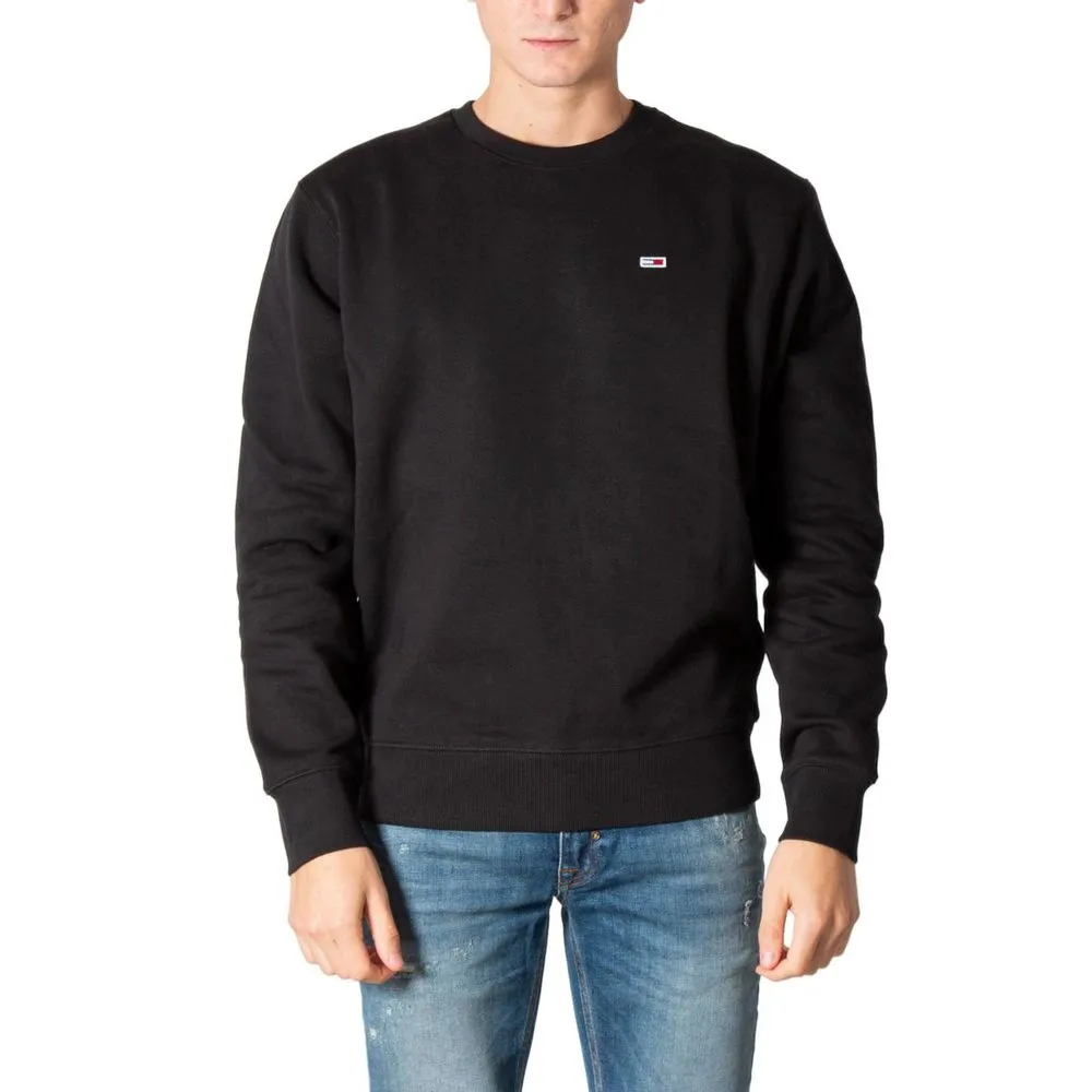Tommy Hilfiger Jeans Men's Black Cotton Sweater