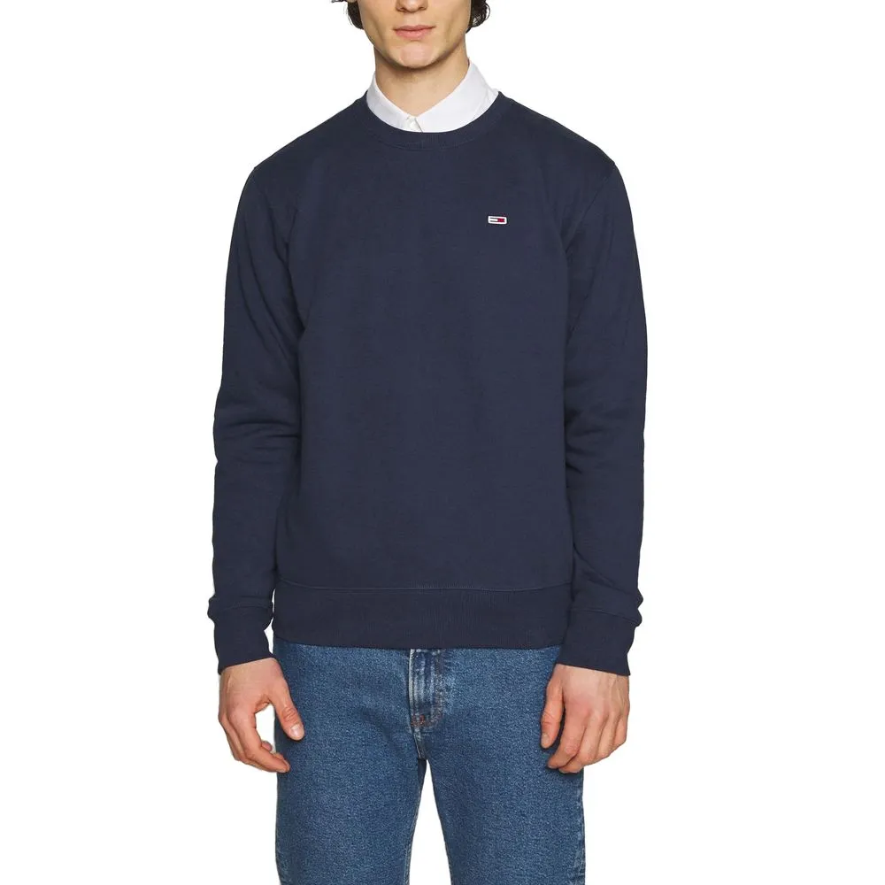 Tommy Hilfiger Jeans Men's Blue Cotton Sweater