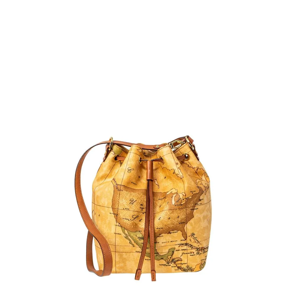 Alviero Martini Prima Classe Women's Beige Leather Handbag