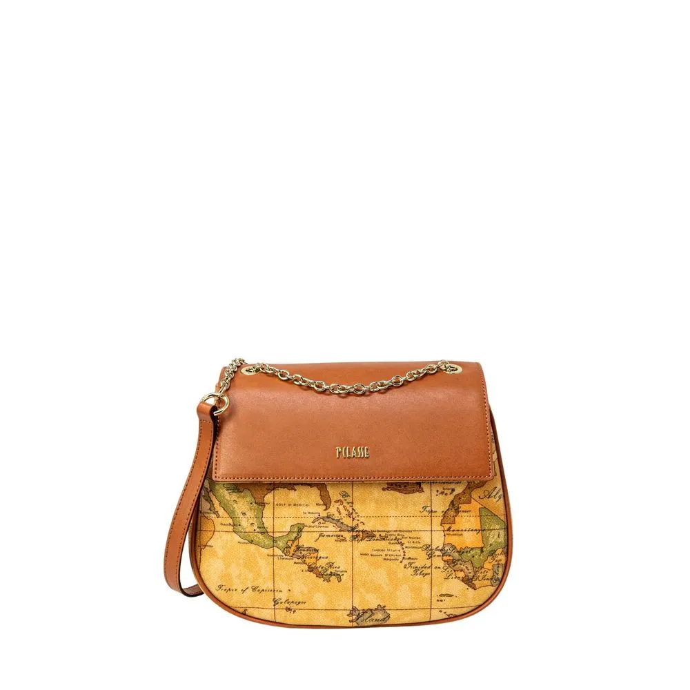 Alviero Martini Prima Classe Women's Beige Leather Handbag