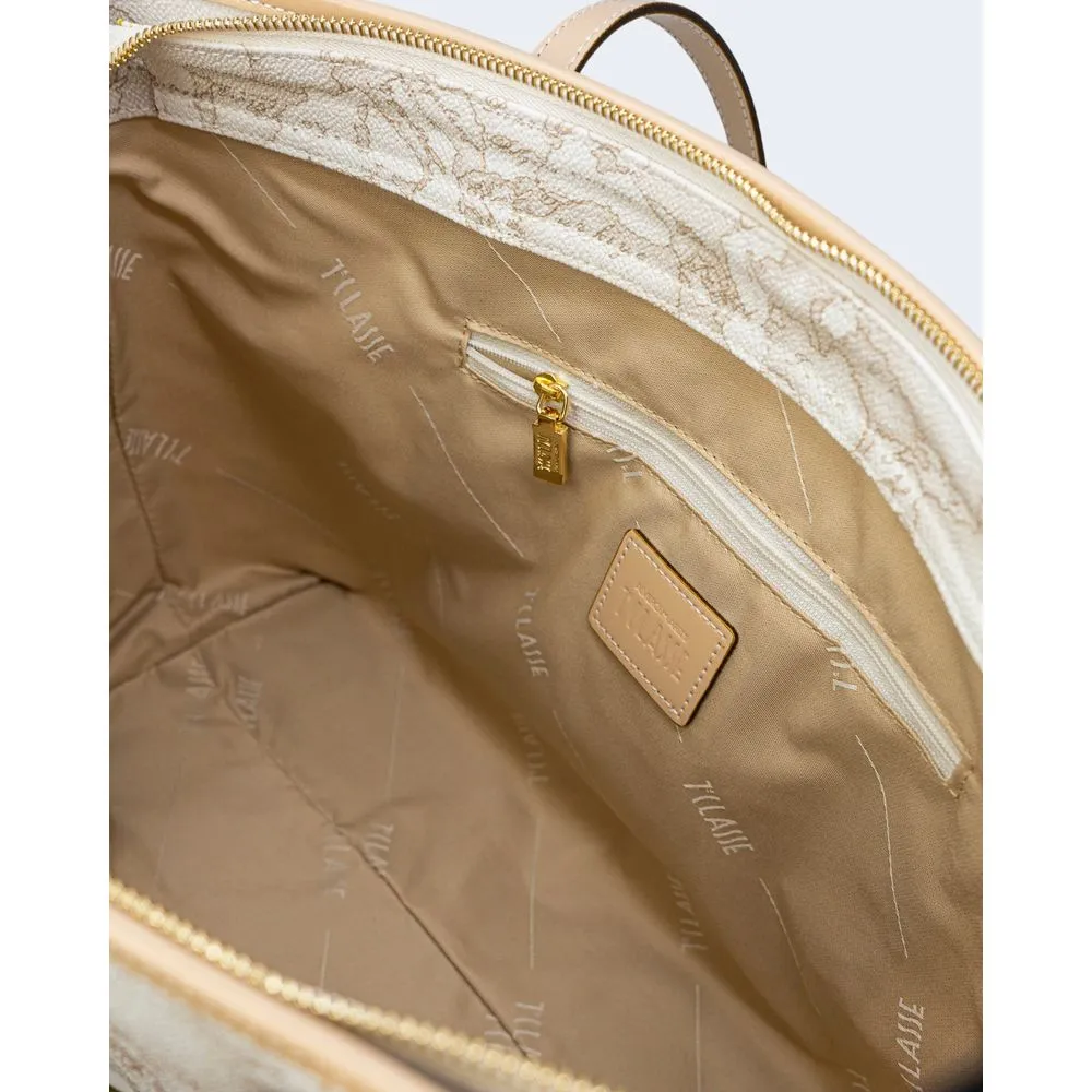 Alviero Martini Prima Classe Women's White Leather Handbag