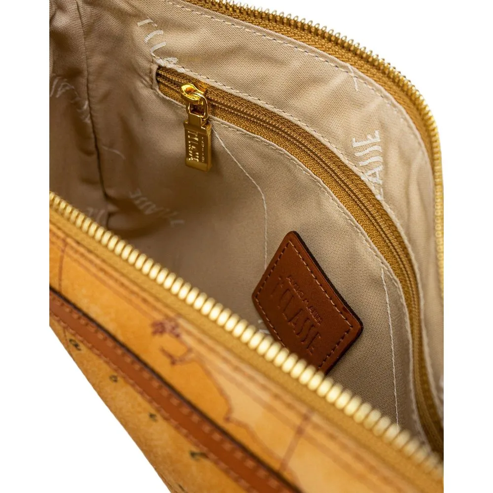 Alviero Martini Prima Classe Women's Beige Leather Handbag