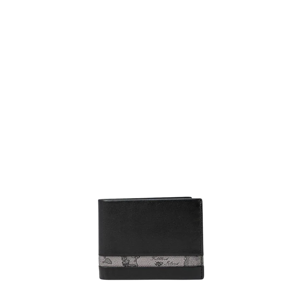 Alviero Martini Prima Classe Men's Black Polyethylene Wallet