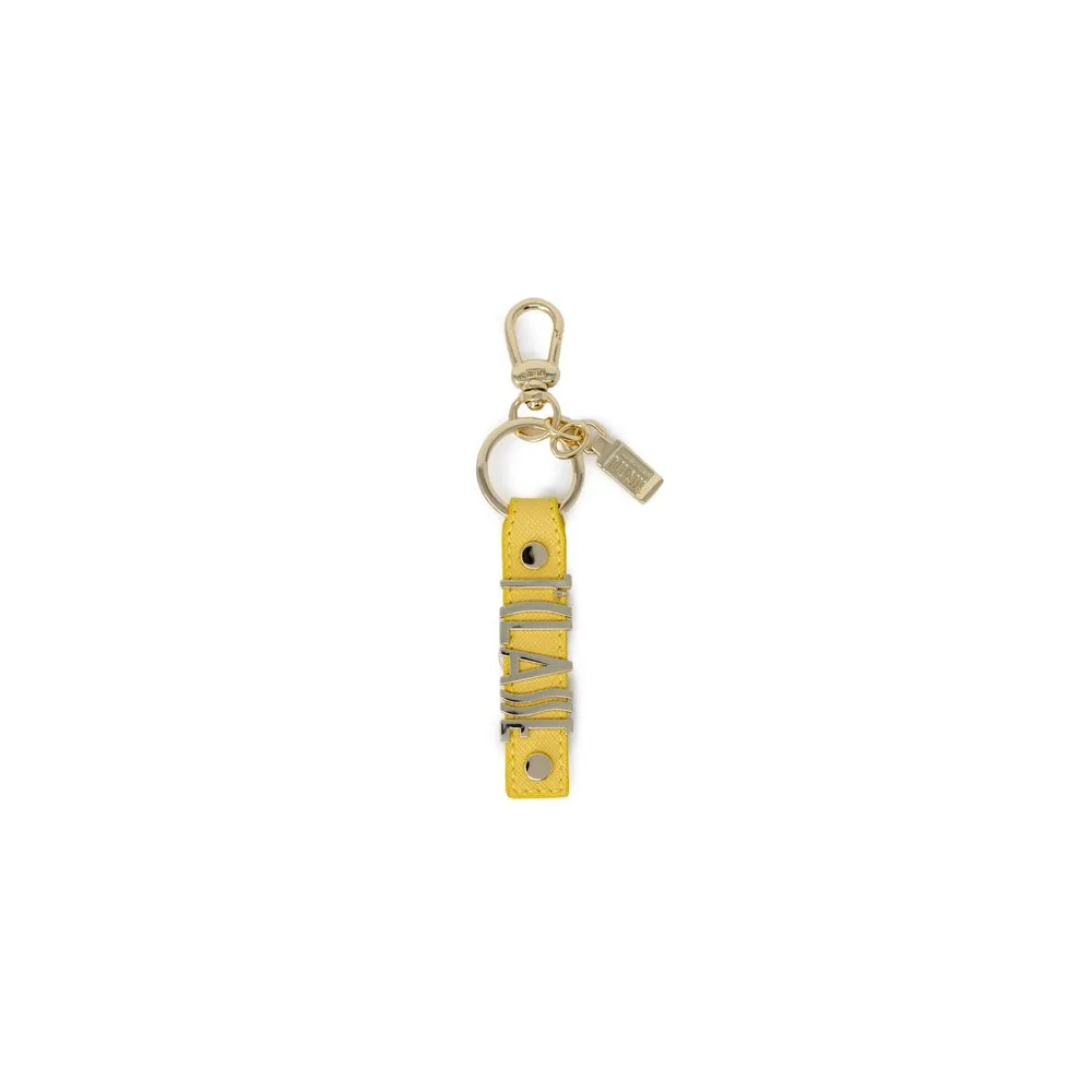 Alviero Martini Prima Classe Women's Yellow Leather Keychain