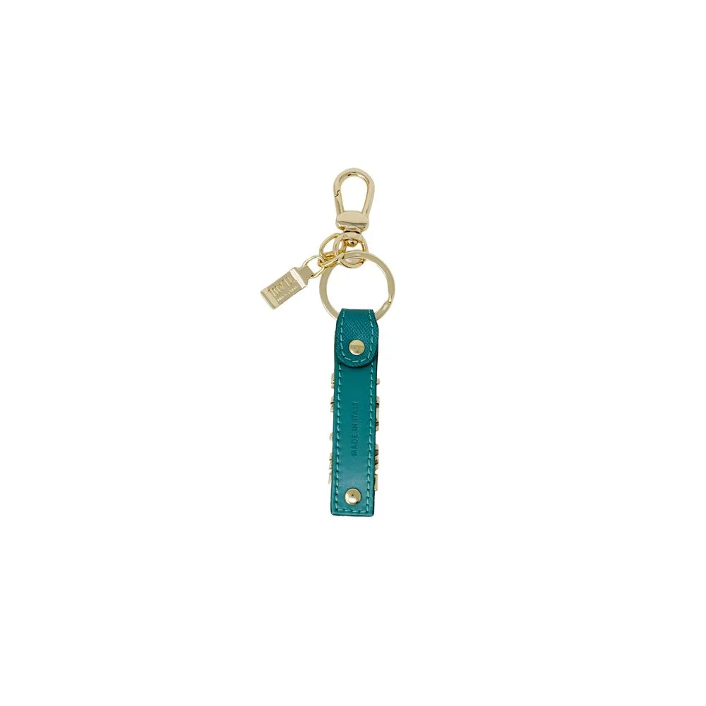 Alviero Martini Prima Classe Women's Green Leather Keychain