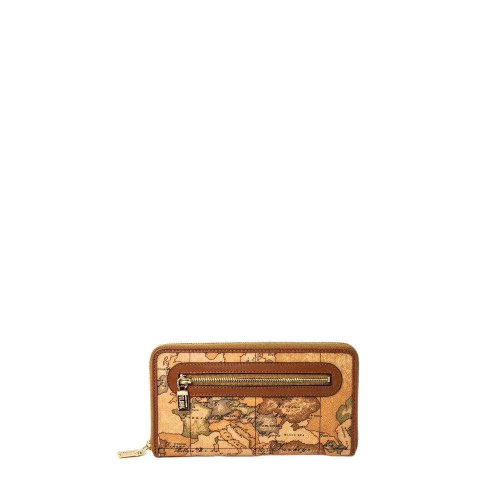Alviero Martini Prima Classe Men's Beige Leather Wallet