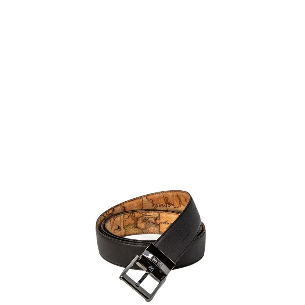 Alviero Martini Prima Classe Men's Brown Leather Belt
