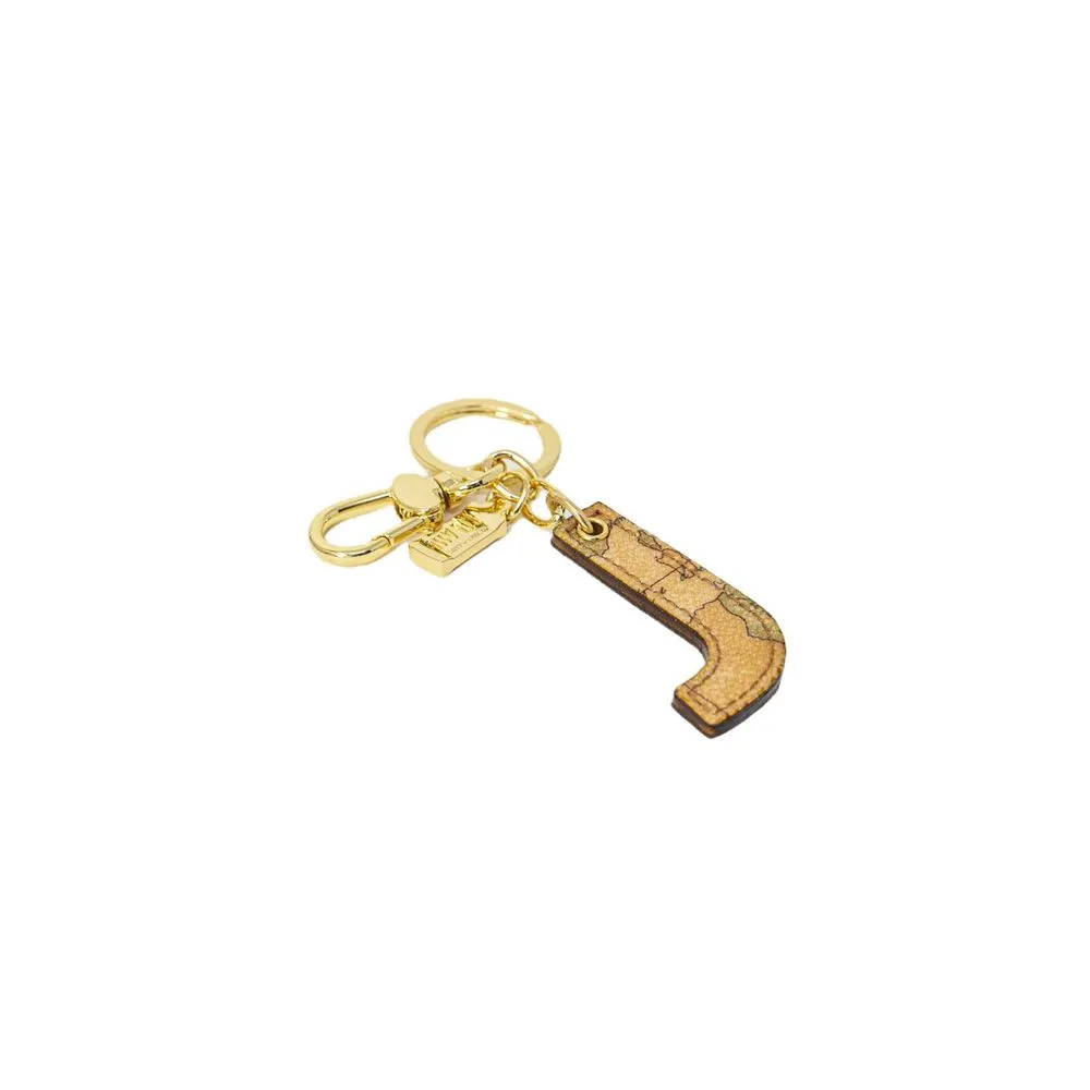 Alviero Martini Prima Classe Women's Beige Polyethylene Keychain