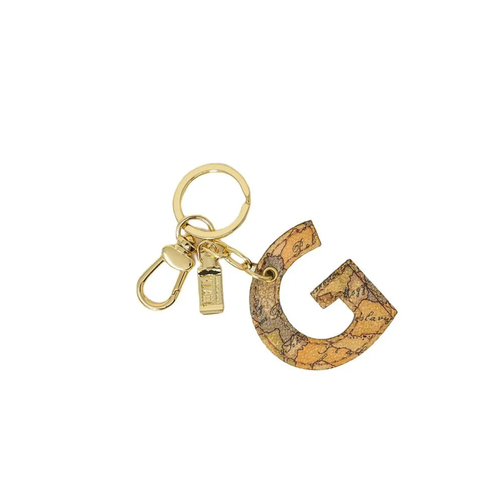 Alviero Martini Prima Classe Women's Beige Polyethylene Keychain