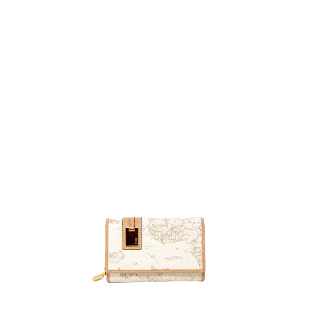 Alviero Martini Prima Classe Men's White Leather Wallet