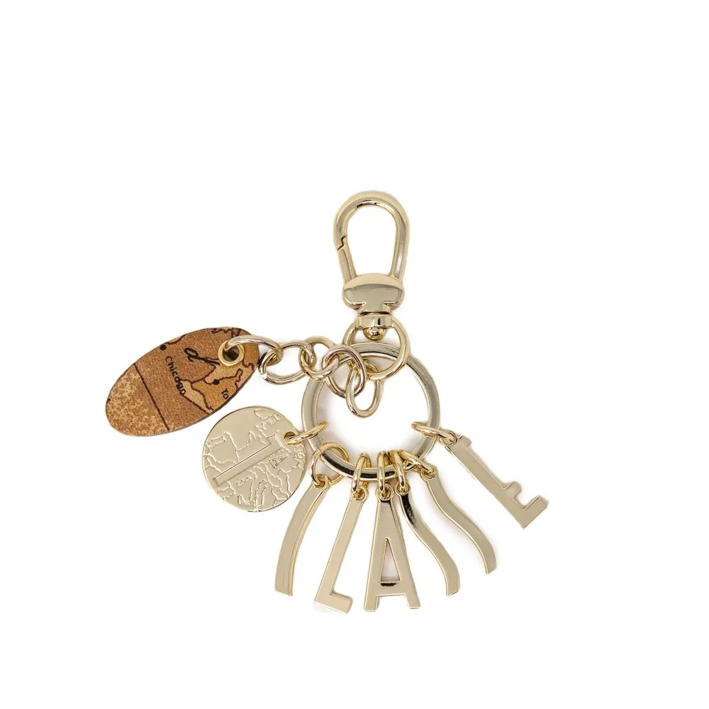 Alviero Martini Prima Classe Women's Brown Metal Keychain