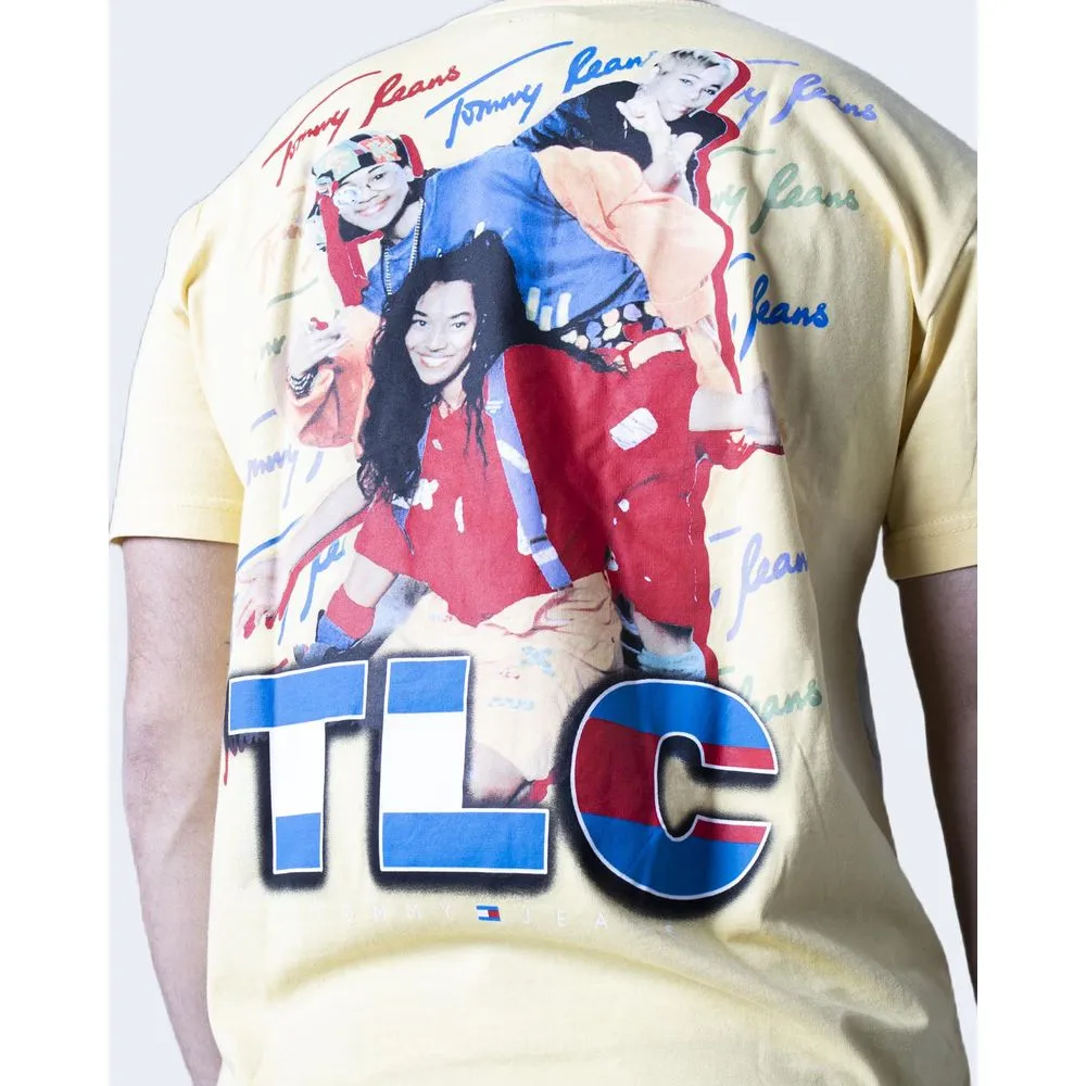 Tommy Hilfiger Jeans Men's Yellow Cotton T-Shirt
