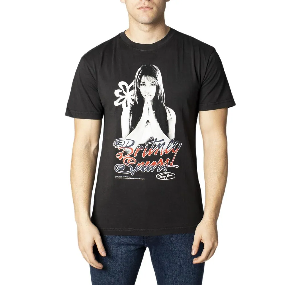 Tommy Hilfiger Jeans Men's Black Cotton T-Shirt
