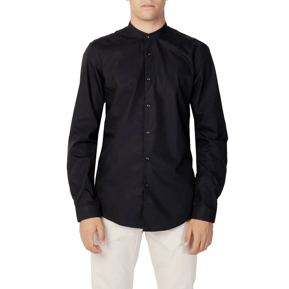 Antony Morato Men's Black Cotton Shirt