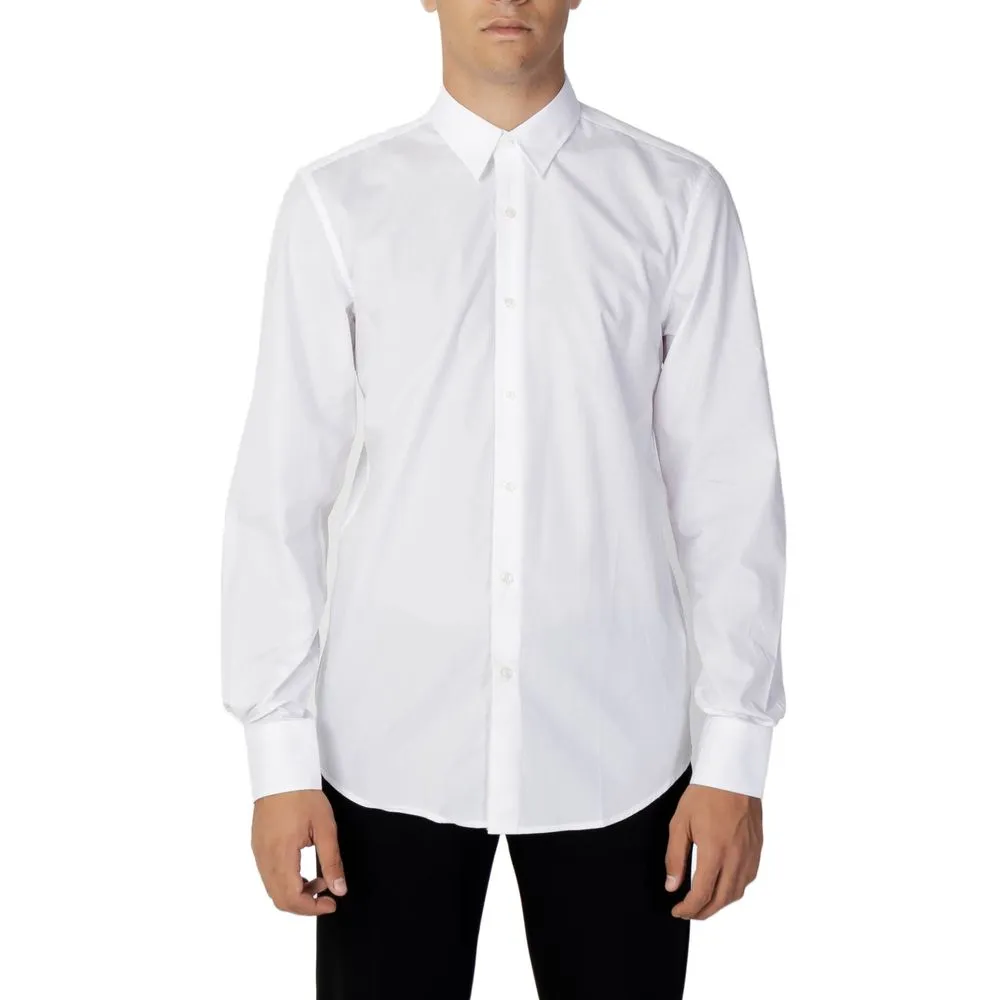 Antony Morato Men's White Cotton Shirt